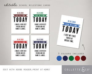 Printable Back to School Sign Pack 13