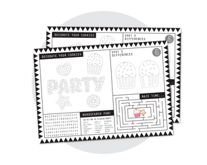 Printable Baking Activity Sheets