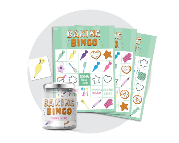 Printable Baking Bingo