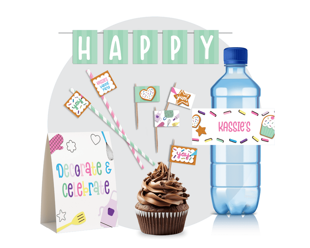 Printable Baking Food Decor 02