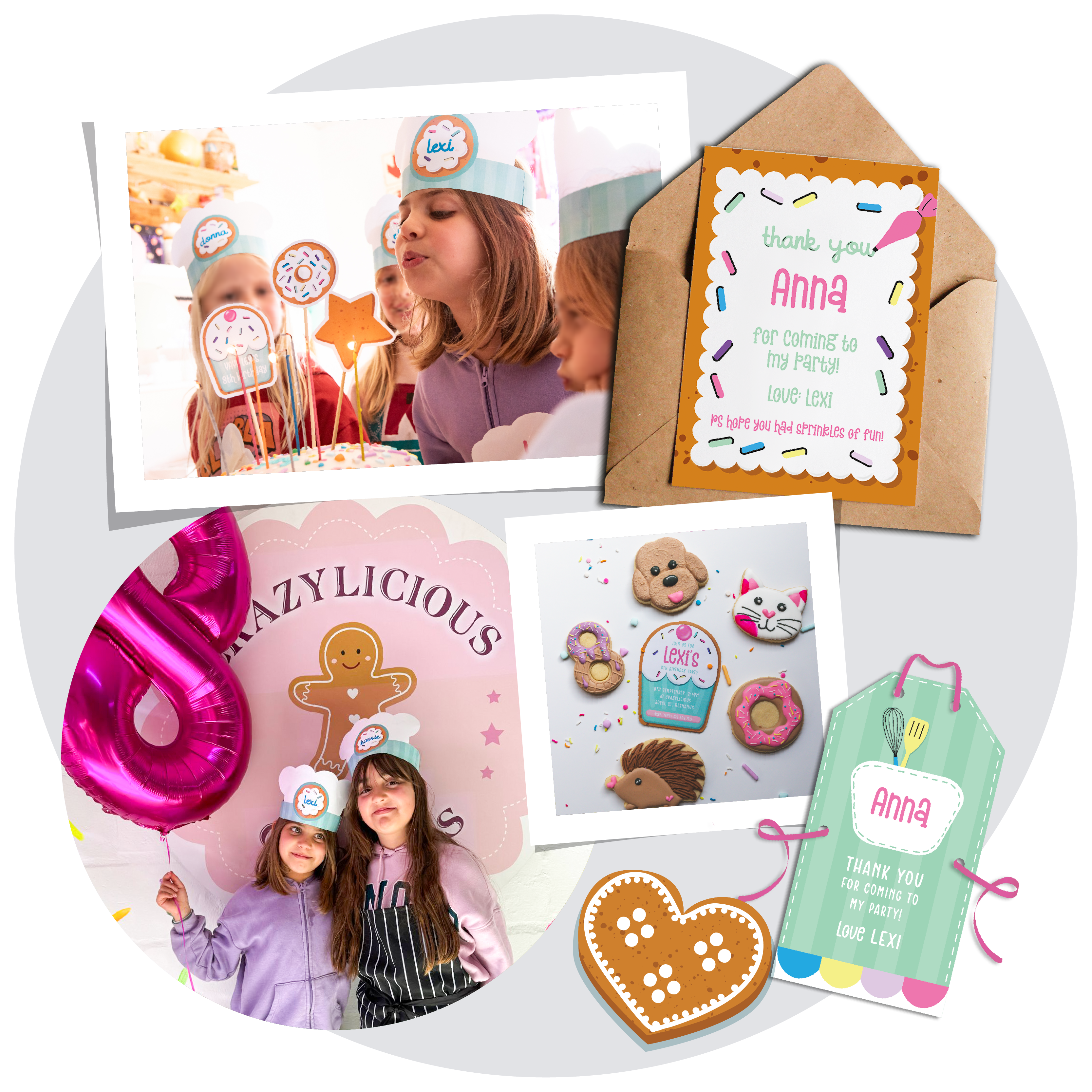 Printable Baking Party Blog