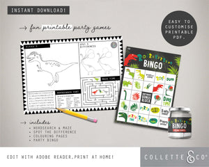 Printable Dinosaur Activities