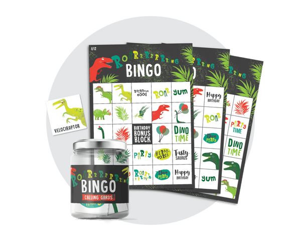 Printable Dinosaur Bingo