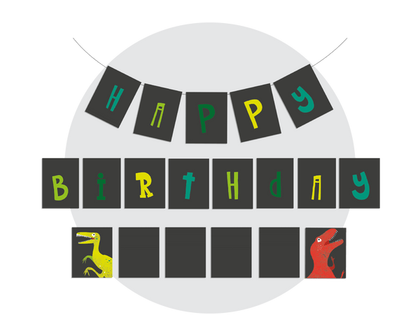 Printable Dinosaur Bunting