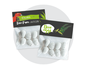 Printable Dinosaur Eggs Favour Labels 01