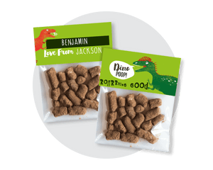 Printable Dinosaur Poop Favour Labels 01
