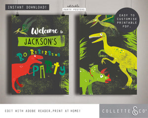 Printable Dinosaur Poster 03
