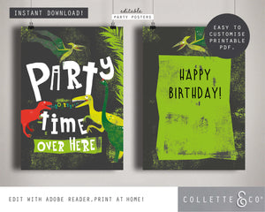 Printable Dinosaur Poster 05