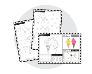 Printable Ice Cream Activities