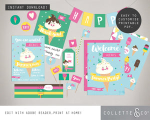 Printable Ice Cream Bundle