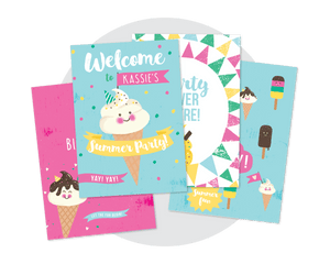 Printable Ice Cream Poster