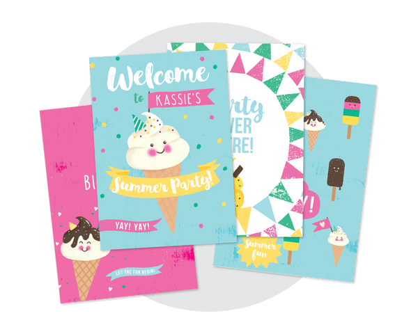 Printable Ice Cream Poster