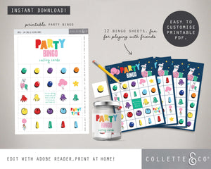 Printable Llama Bingo 02