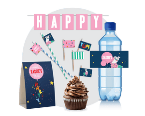 Printable Llama Food Decor 02