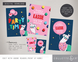 Printable Llama Poster