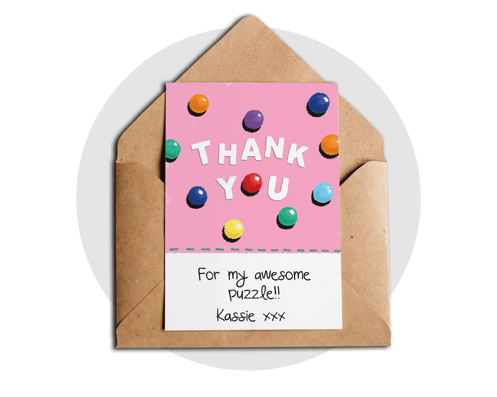 Printable Llama Thank You Card