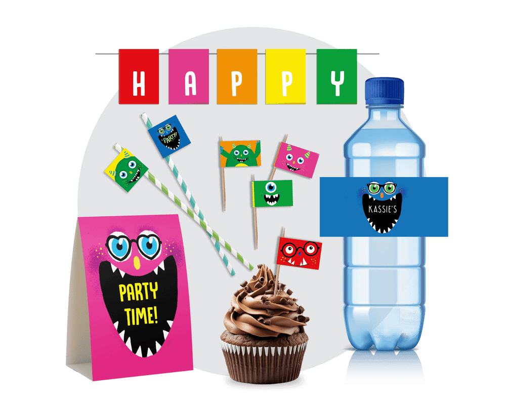 Printable Monster Food Decor 02