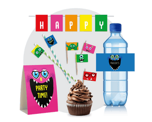 Printable Monster Food Decor 02
