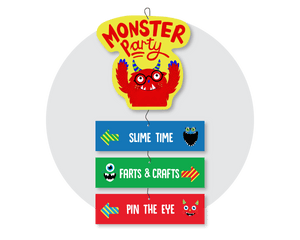 Printable Monster Room Sign