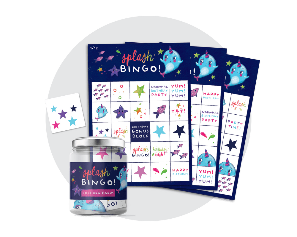 Printable Narwhal Bingo
