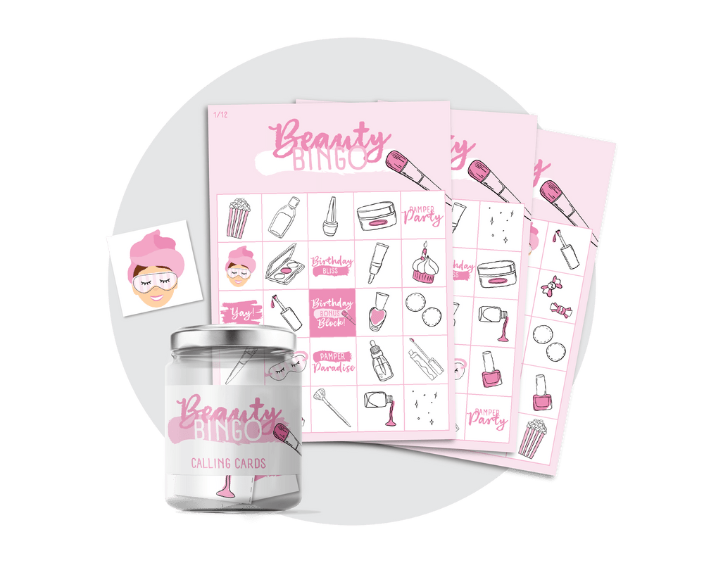 Printable Pamper Bingo