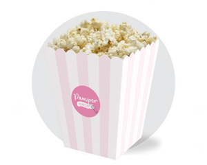 Printable Pamper Popcorn Box