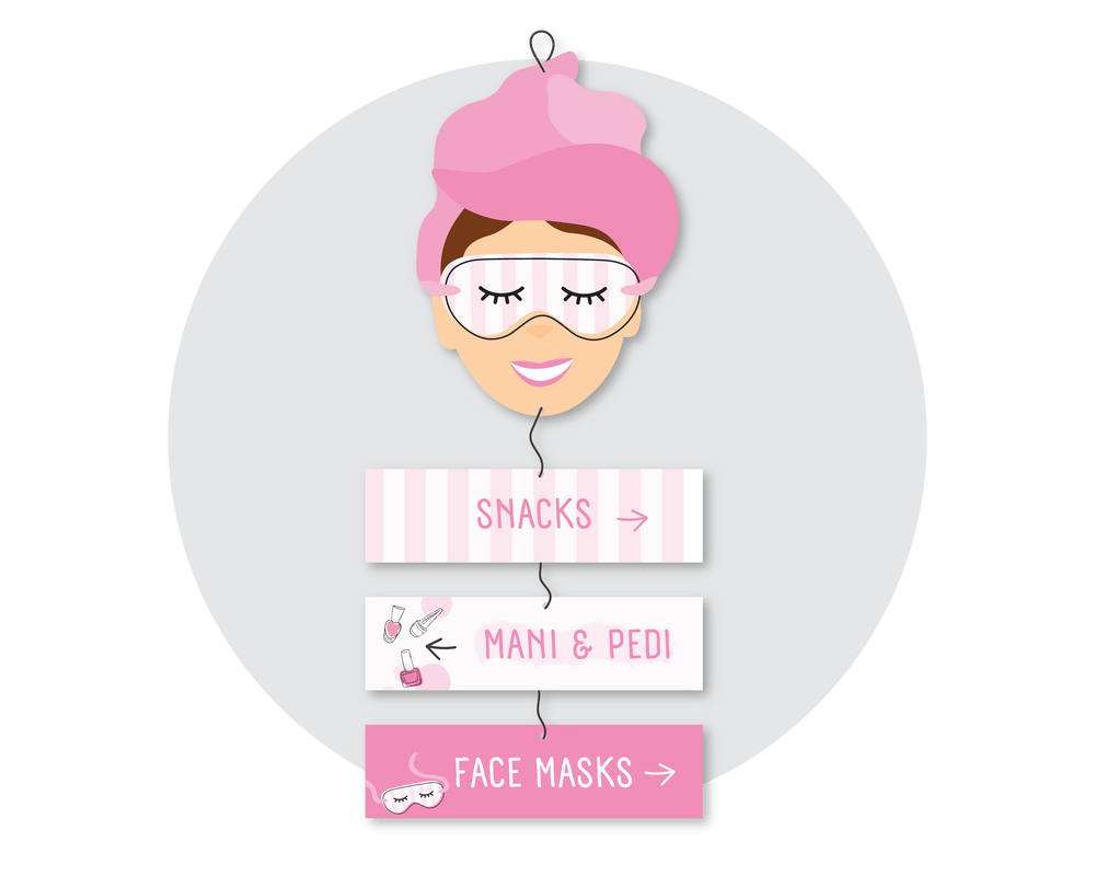 Printable Pamper Room Sign