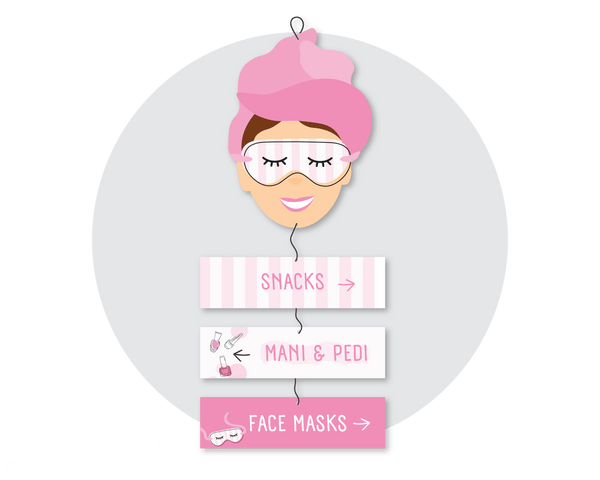 Printable Pamper Room Sign