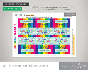 Printable Rainbow Seeds Favour Labels 05