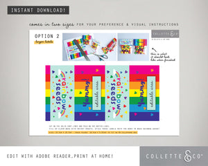 Printable Rainbow Seeds Favour Labels 06
