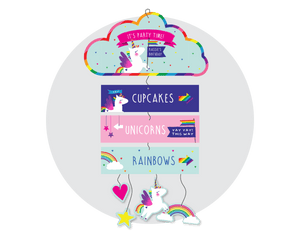 Unicorn Party Printable Room Sign