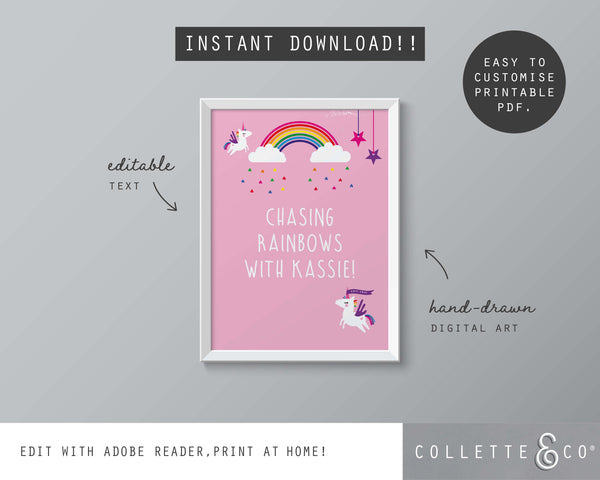 Unicorn Wall Art 05