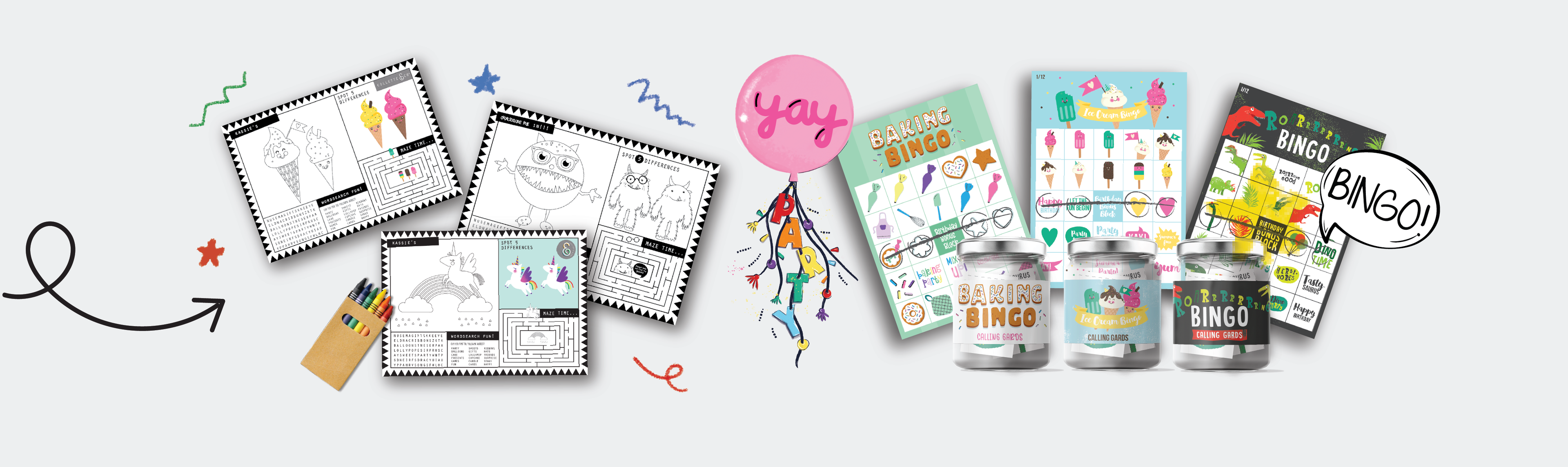 Printable Party Activities