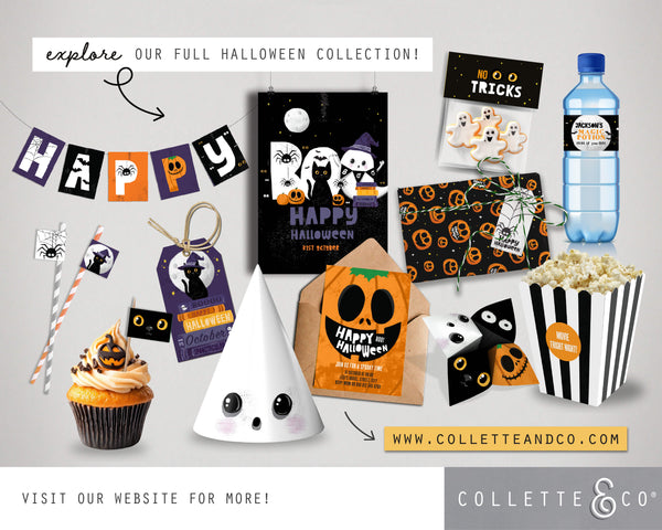 Halloween Printable Invitation Bundle