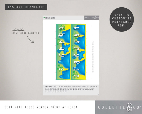 Blue Slime Party Pack Printables