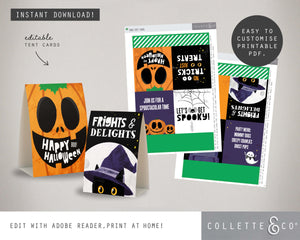 Halloween Party Pack Printables