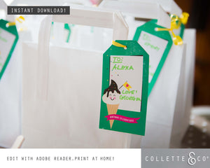 Ice Cream Party Printable Favour Pack