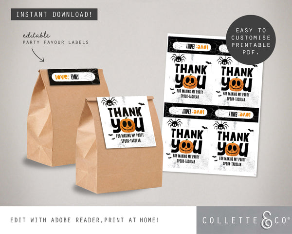 Halloween Party Pack Printables
