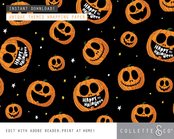 Halloween Printable Movie Night Bundle