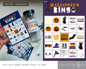 Halloween Printable Bingo