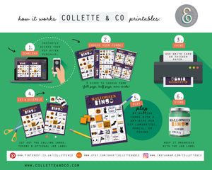 Halloween Printable Bingo