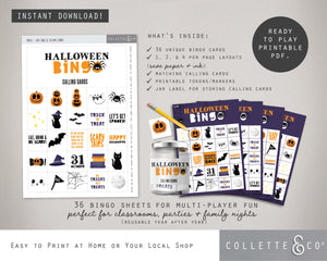 Halloween Printable Bingo