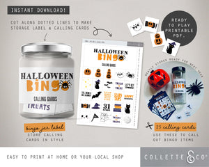 Halloween Printable Bingo