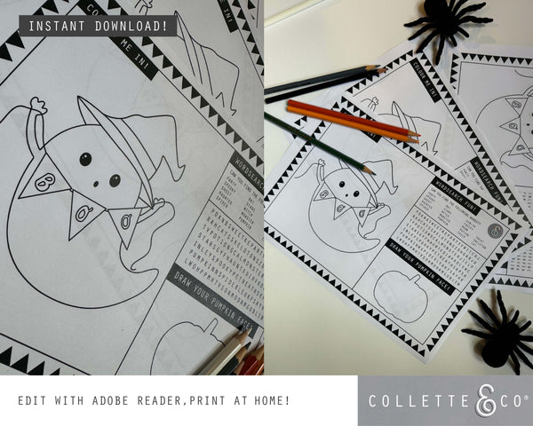 Halloween Party Pack Printables