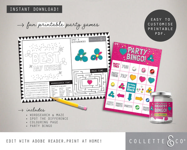 Trolls Party Pack Printables