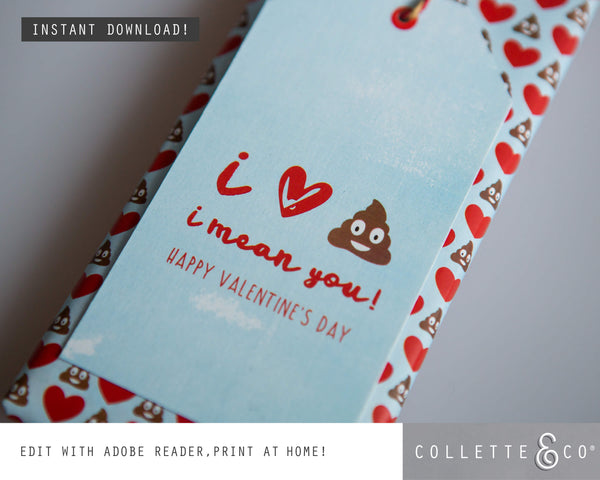 FREE Valentine's Day Printable Wrapping Paper & Gift Tag