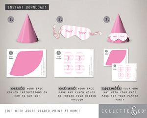 Pamper Party Pack Printables