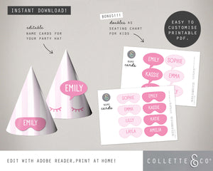 Pamper Party Pack Printables