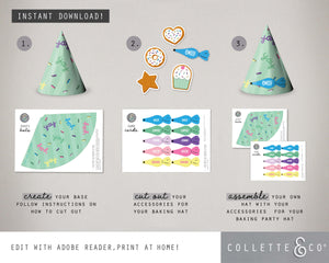 Baking Party Pack Printables