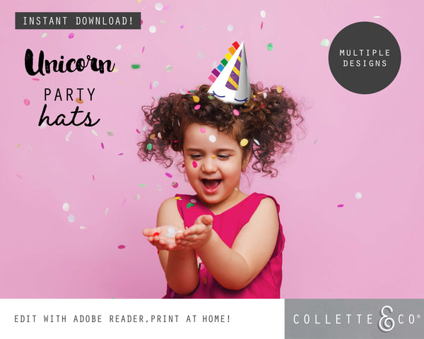 Unicorn Party Pack Printables
